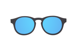 BABIATORS Keyhole Jet Black polarizační zrcadlové sluneční brýle, černé, 3-5 let