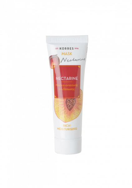 KORRES Beauty shots - MASK NECTARINE - hydratační maska Nektarinka, 18 ml