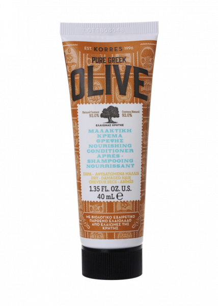 KORRES Conditioner Olive Nourishing - kondicionér pro suché a poškozené vlasy, 40 ml
