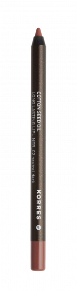 KORRES konturovací tužka na rty no.02 - odstín neutral dark