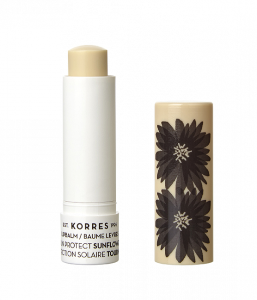 KORRES Sunflower Sun Protect Lip Balm - slunečnicový balzám na rty v tyčince s ochranou proti slunci, 5 ml