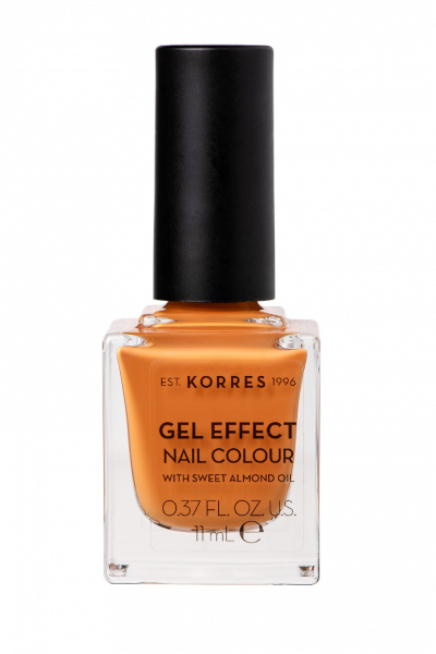 KORRES Gel Effect Nail Colour gelový lak na nehty, 92 Mustard, 11 ml