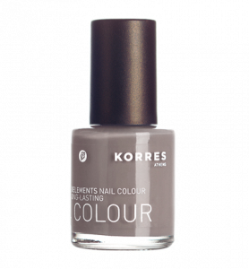 KORRES Nail Colour LIGHT GREY 94 - pečující lak na nehty odstín 94, 10 ml