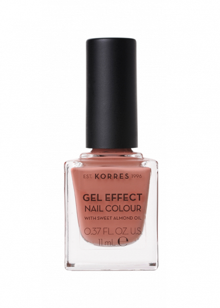 KORRES Gel Effect Nail Colour gelový lak na nehty, 77 Vintage Bord, 11 ml