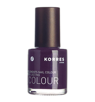 KORRES Nail Colour ULTRA VIOLET 29 - pečující lak na nehty odstín 29, 10 ml
