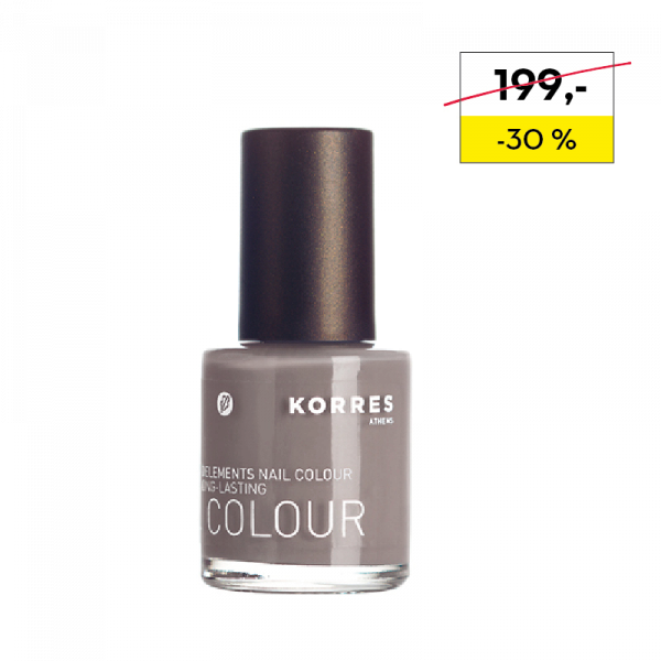 KORRES Nail Colour LIGHT GREY 94 - pečující lak na nehty odstín 94, 10 ml