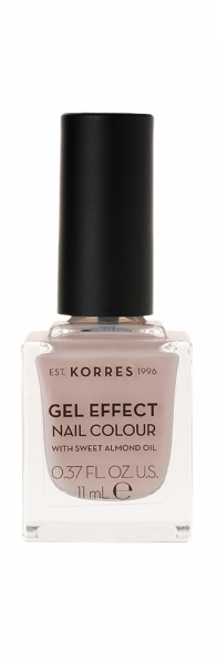 KORRES Gel-Effect Nail Colour - gelový lak na nehty,31 Sandy Nude, 11 ml